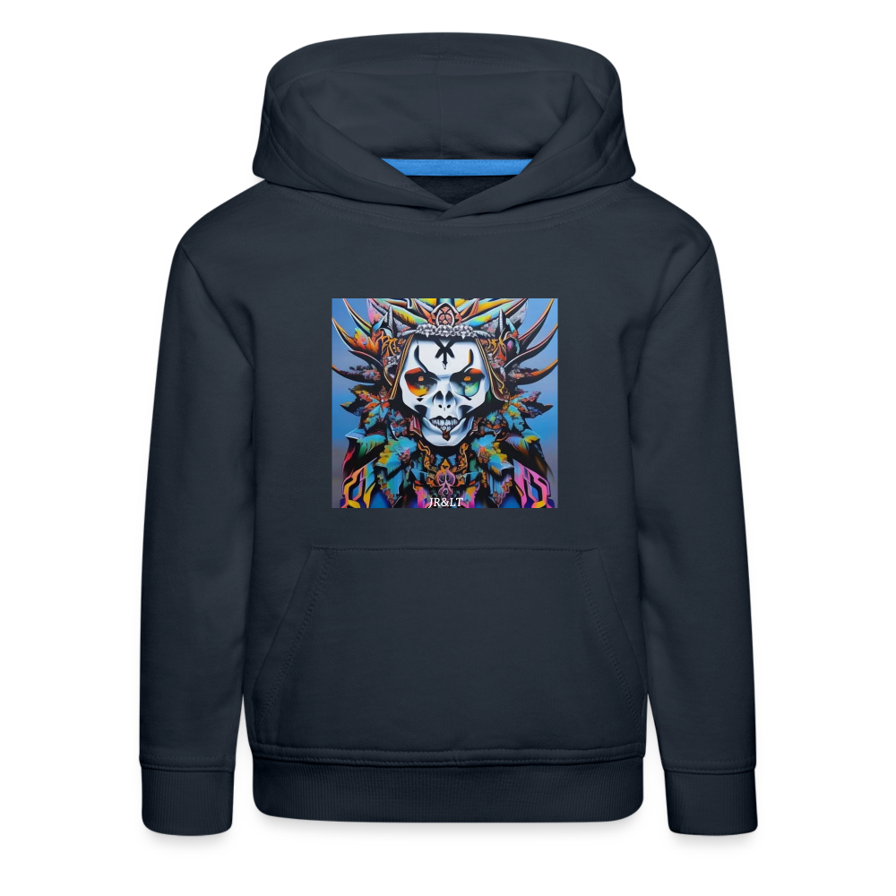 YUREI!! - CHILDREN'S HOODIE - navy