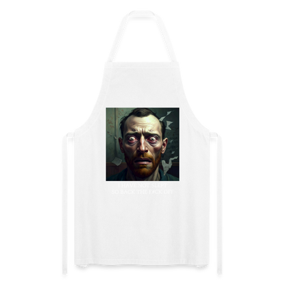 INSOMNIA - ADULT APRON - white