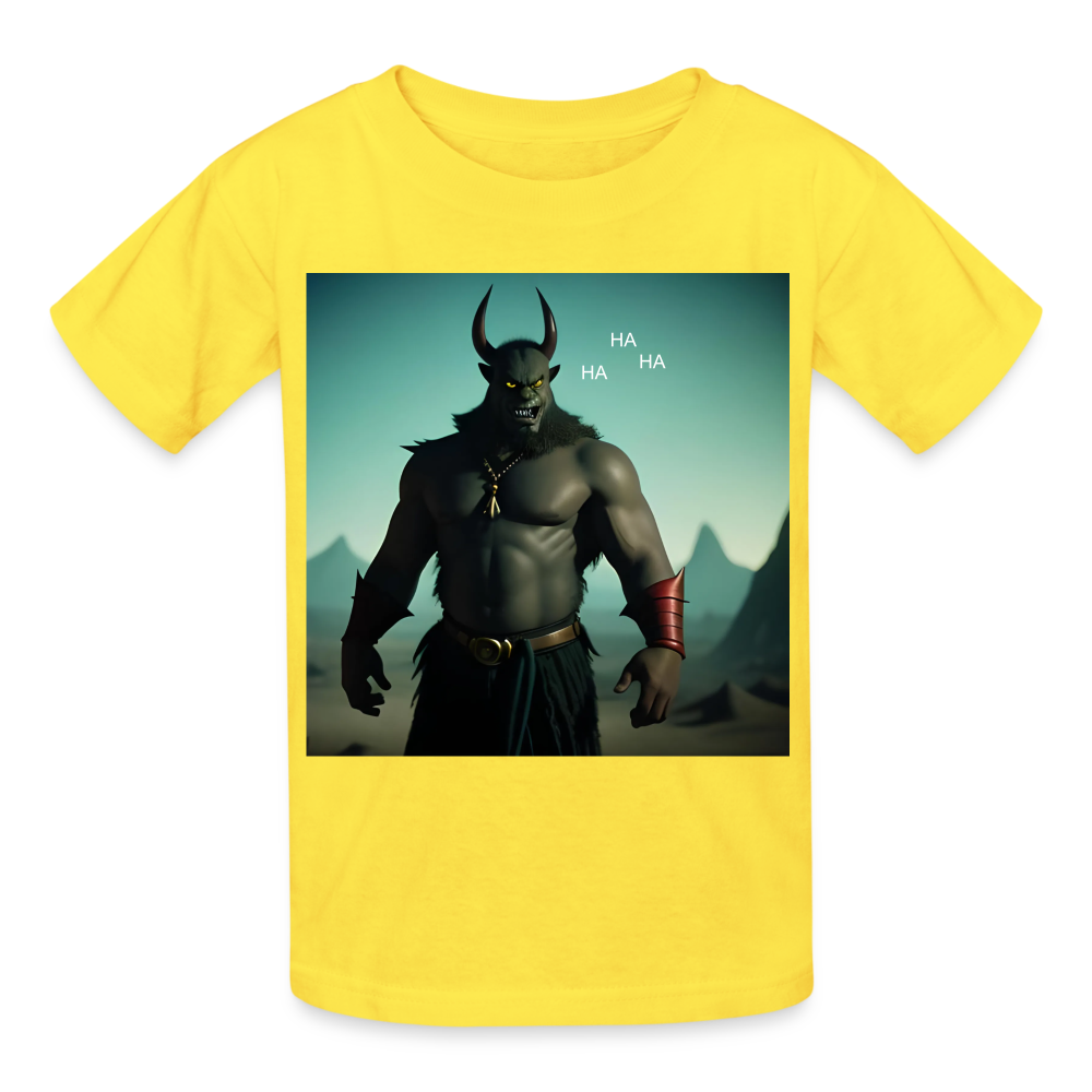 VILLIAN - CHILDREN'S T-SHIRT - yellow