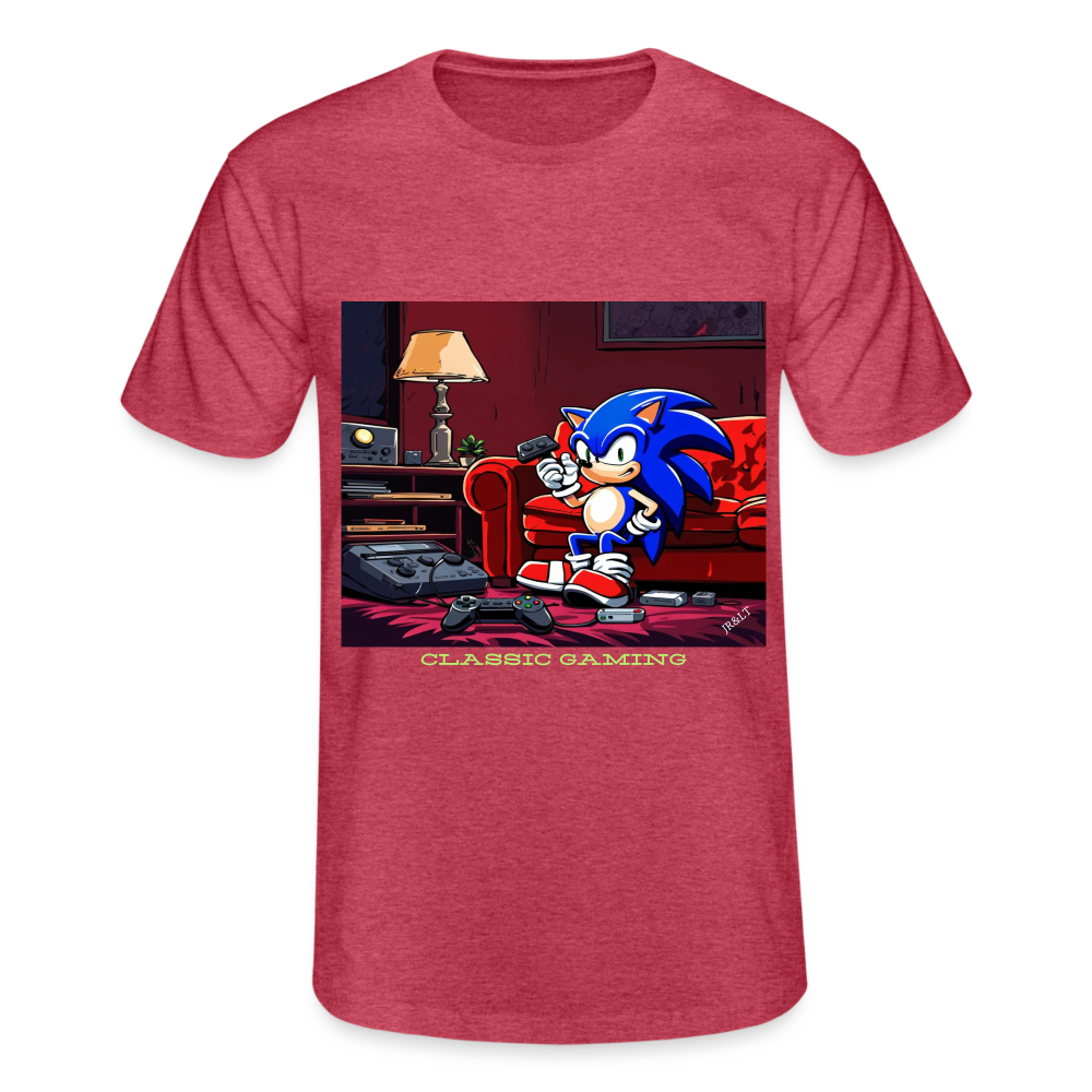 CLASSIC GAMING - MEN'S CLASSIC T-SHIRT - heather red