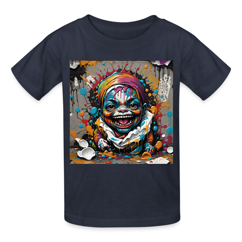 SUCCUBUS - CHILDREN'S T-SHIRT - navy