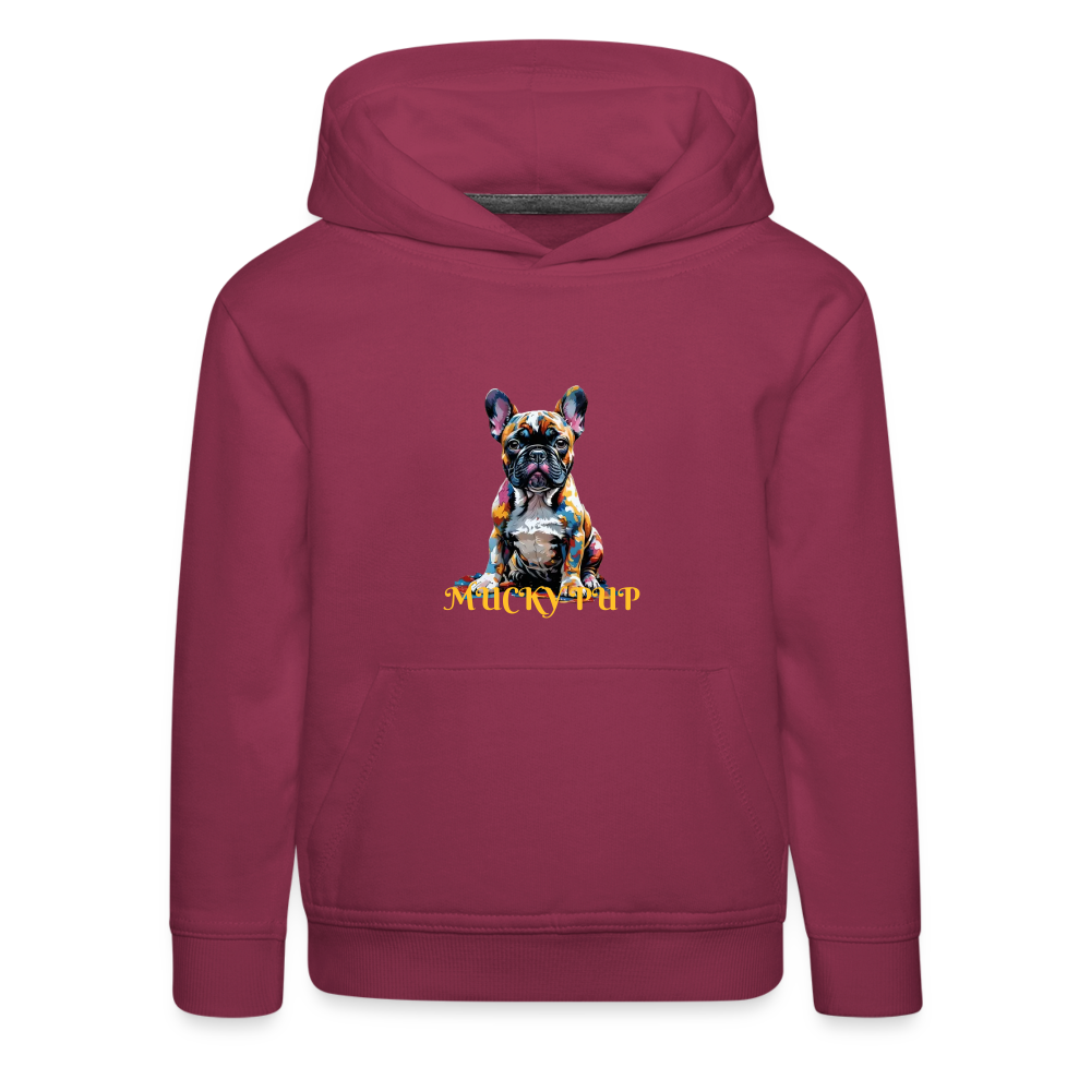 ROSIE!! KIDS HOODIE - bordeaux