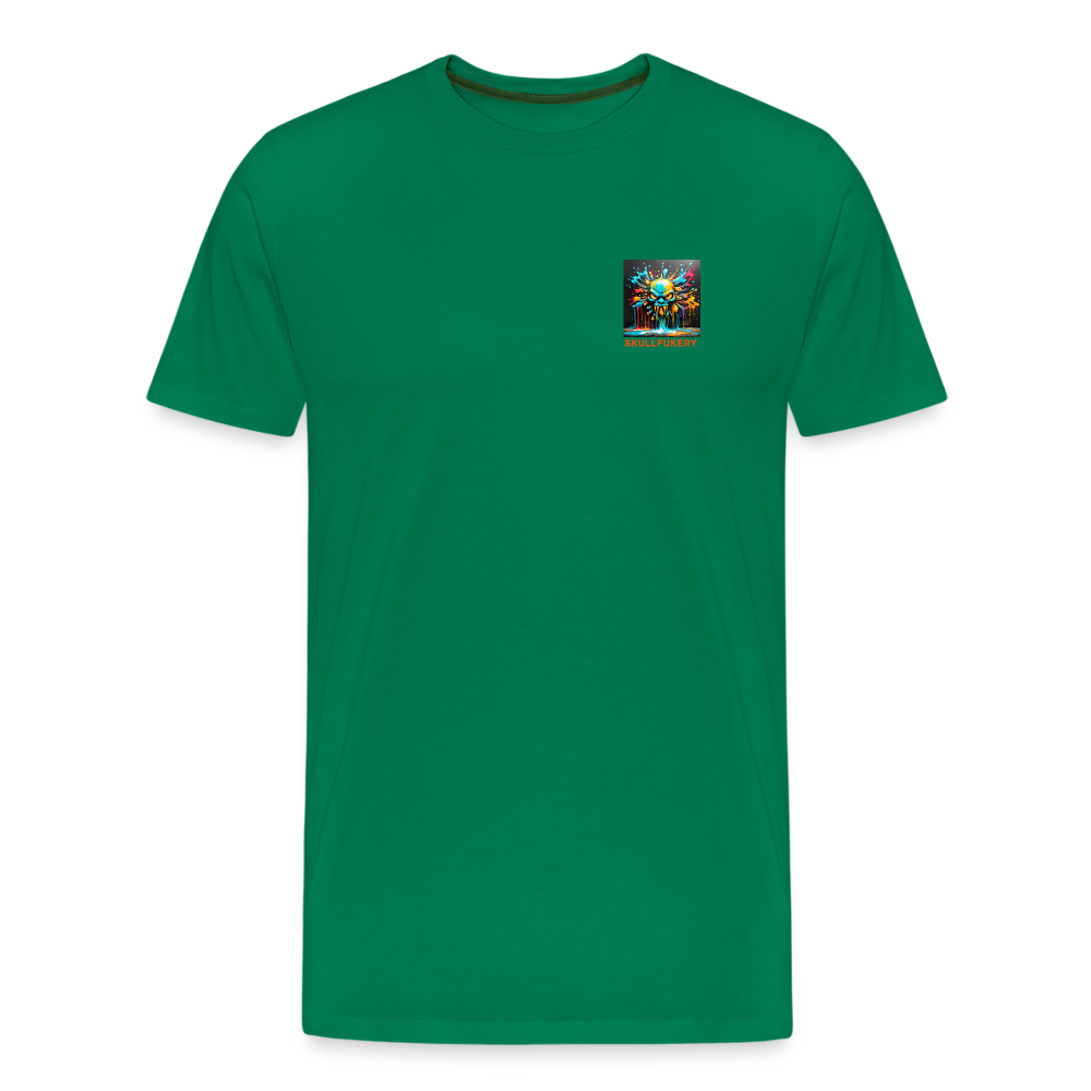 SKULLFUKERY - MEN'S PREMIUM T-SHIRT - kelly green