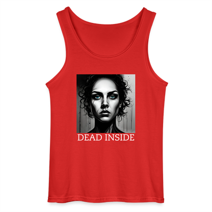 DEAD INSIDE - MEN'S TANK TOP - red