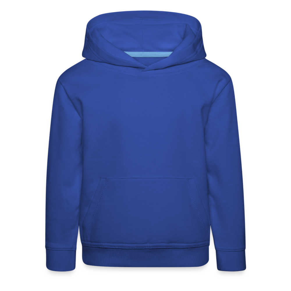 YING YANG - CHILDREN'S HOODIE - royal blue