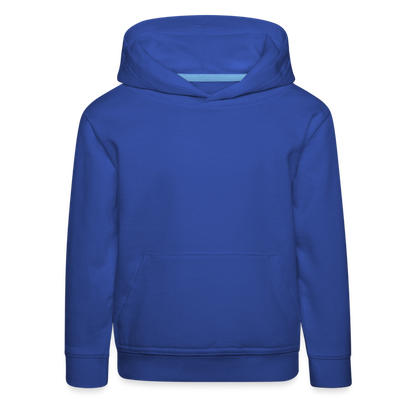 YING YANG - CHILDREN'S HOODIE - royal blue