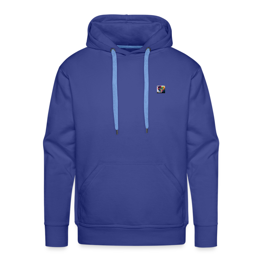 JR&LT TRADEMARKED - MEN'S HOODIE - royal blue