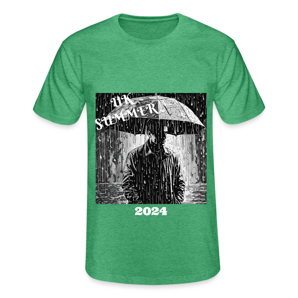 UK SUMMER 2024 -MEN'S CLASSIC T-SHIRT - heather green