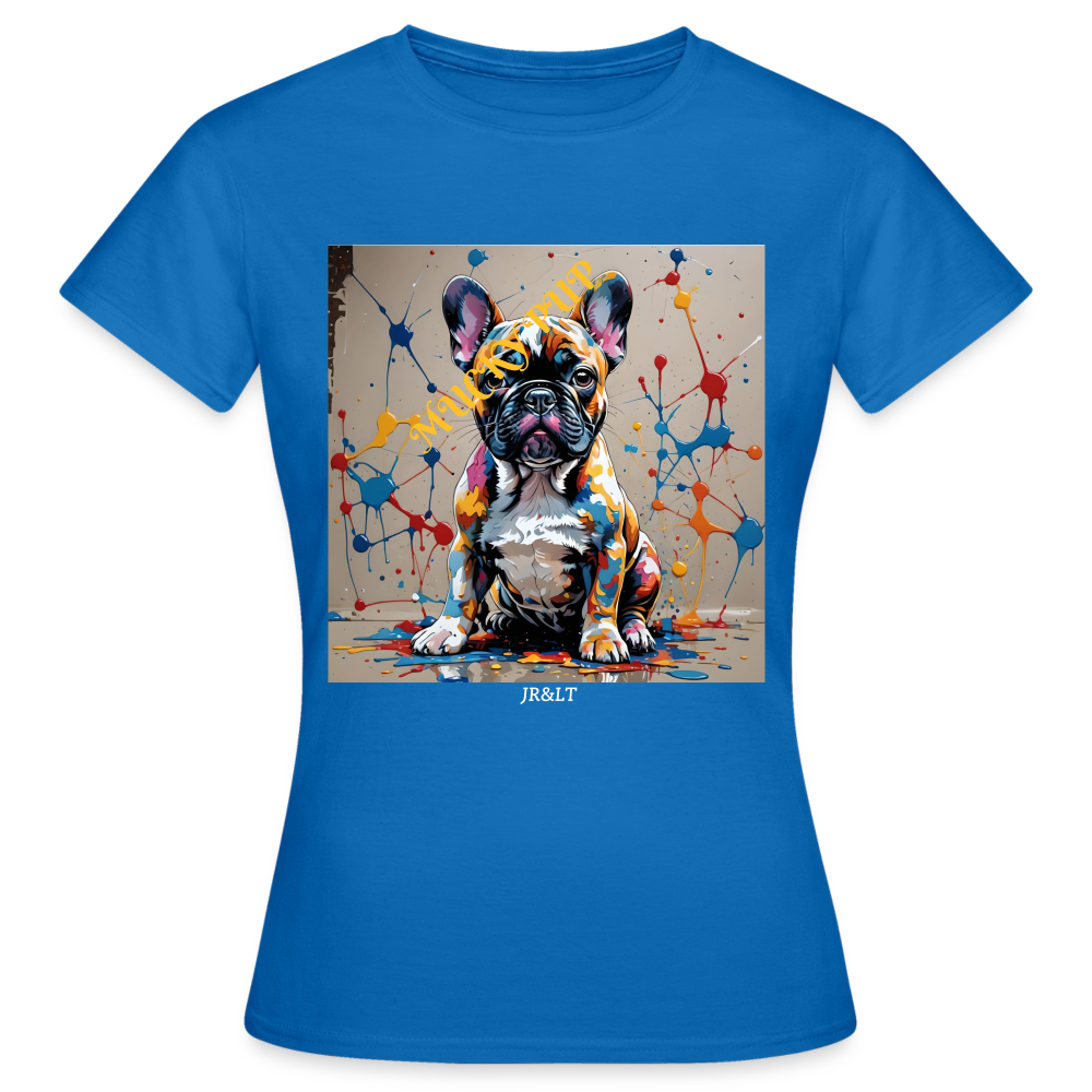 MUCKY PUP!! - WOMENS CLASSIC T-SHIRT - royal blue