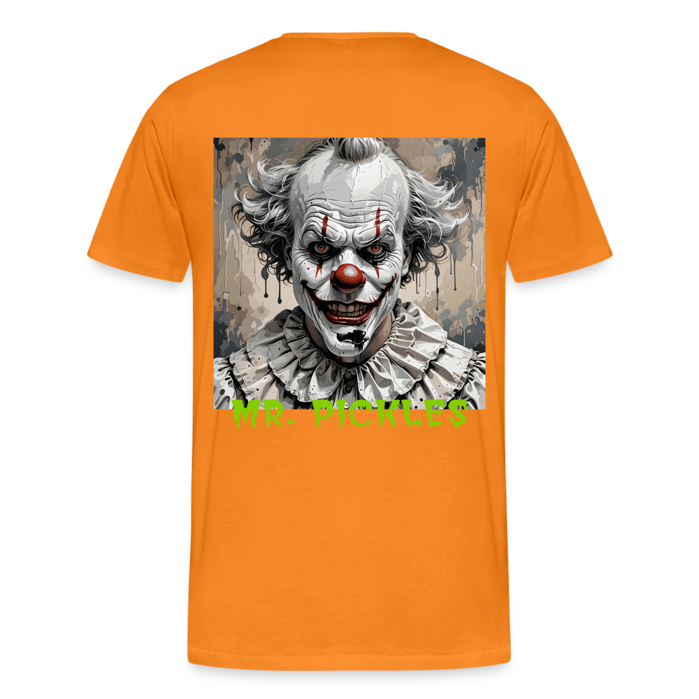 EVIL CLOWN!! MEN'S PREMIUM T-SHIRT - orange