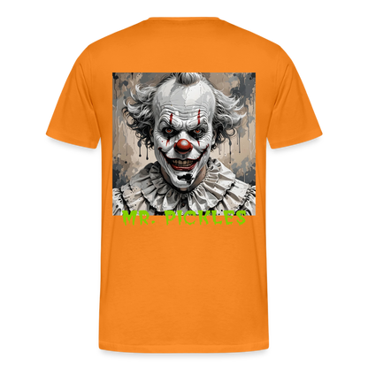 EVIL CLOWN!! MEN'S PREMIUM T-SHIRT - orange