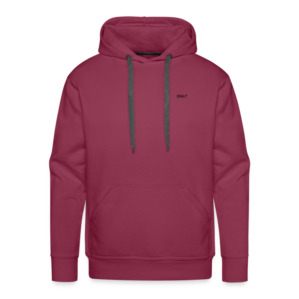 OLD SCHOOL VILLAIN  - MEN'S HOODIE - bordeaux