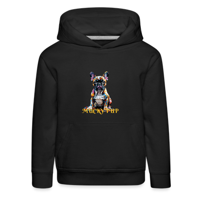 ROSIE!! KIDS HOODIE - black