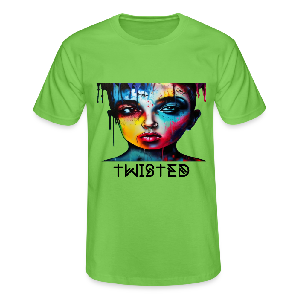 TWISTED!! MEN'S CLASSIC T-SHIRT - light green