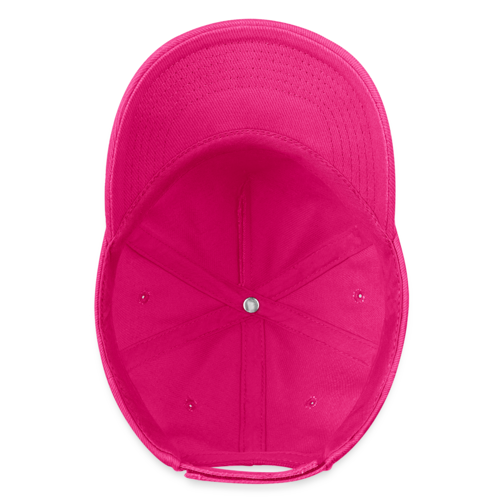 LITTLE DEVIL - CHILDREN'S ORGANIC BASEBALL CAP - fuchsia