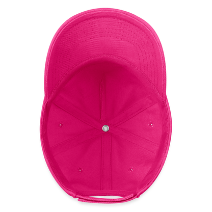 LITTLE DEVIL - CHILDREN'S ORGANIC BASEBALL CAP - fuchsia