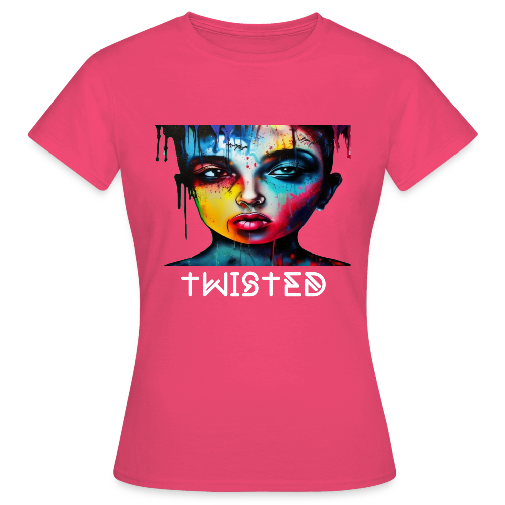 TWISTED!! WOMEN'S CLASSIC T-SHIRT - azalea