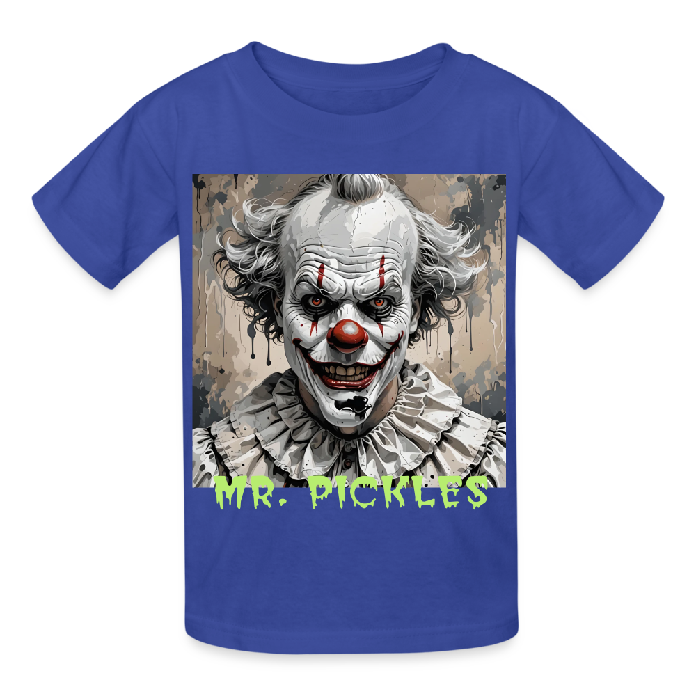 MR PICKLES - CHILDREN'S T-SHIRT - royal blue