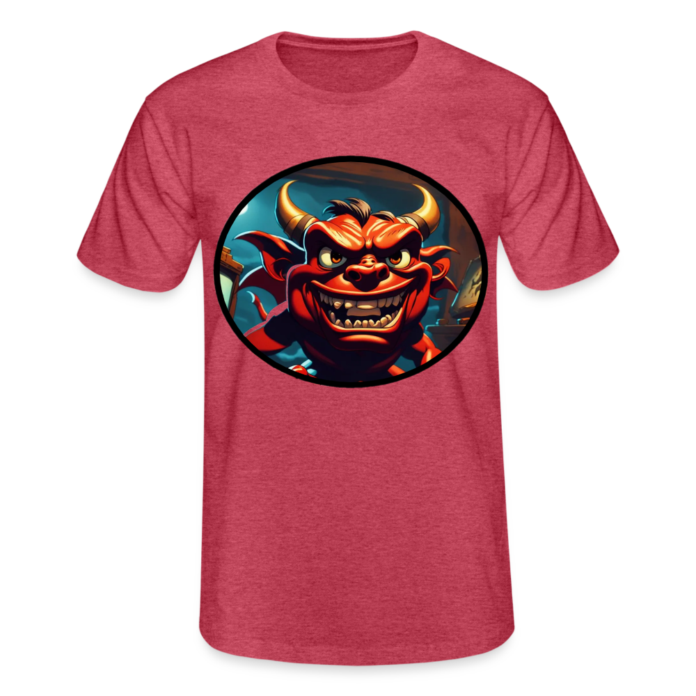 BABY DEVIL - MEN'S CLASSIC T-SHIRT - heather red