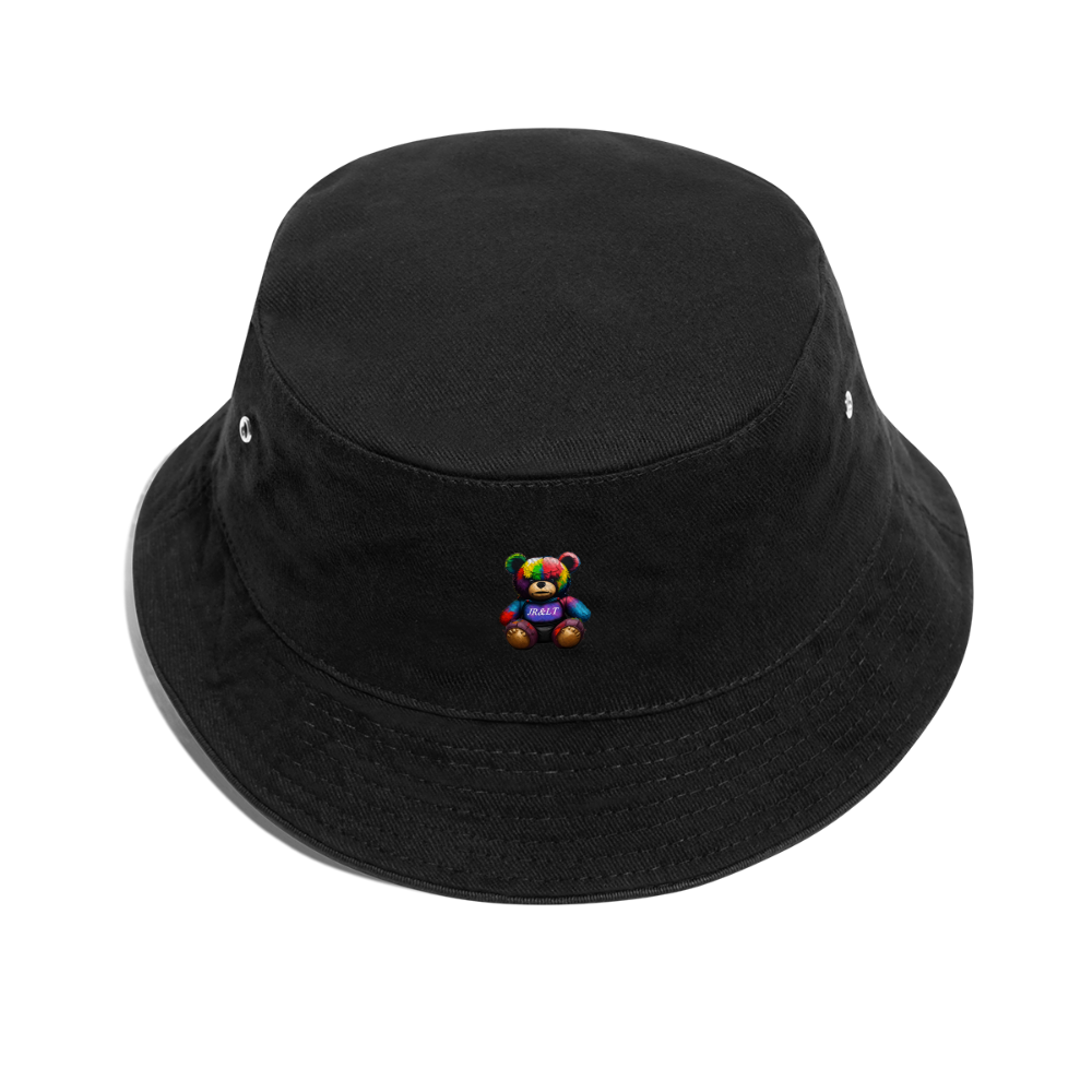 BATTLE BEAR - BUCKET HAT - black