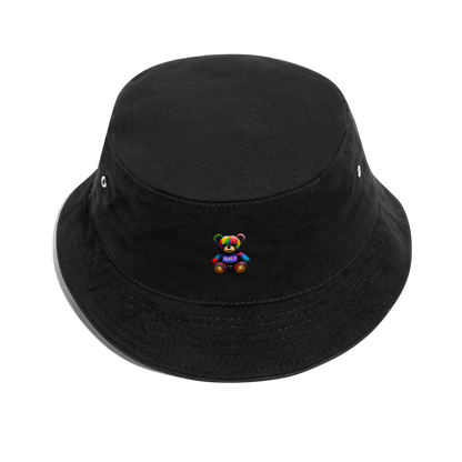 BATTLE BEAR - BUCKET HAT - black