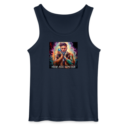 NEW AGE HIPSTER - MEN'S TANK TOP - navy