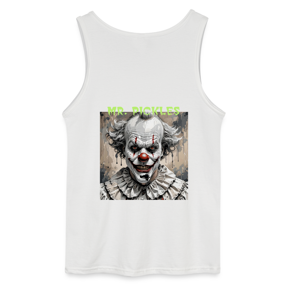 EVIL CLOWN - MEN'S TANK TOP - white