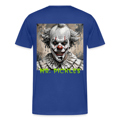 EVIL CLOWN!! MEN'S PREMIUM T-SHIRT - royal blue