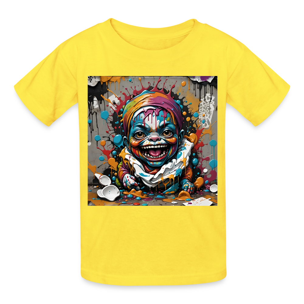 SUCCUBUS - CHILDREN'S T-SHIRT - yellow