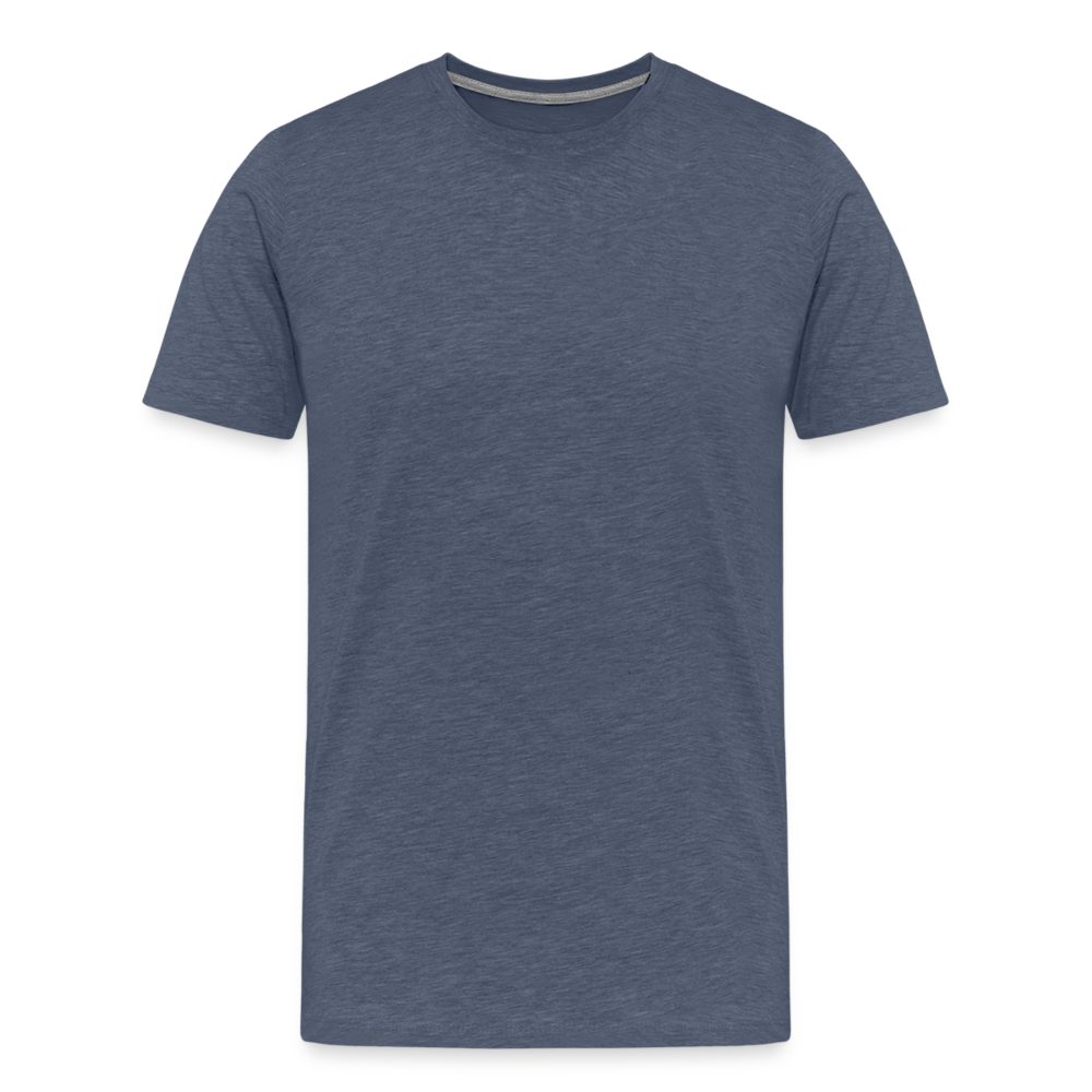 BUZZIN MATE - MEN'S PREMIUM T-SHIRT - heather blue