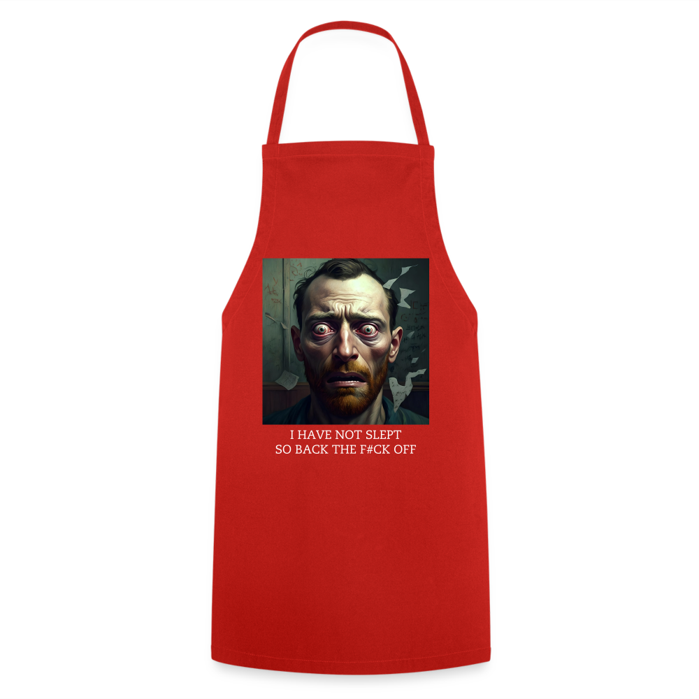 INSOMNIA - ADULT APRON - red