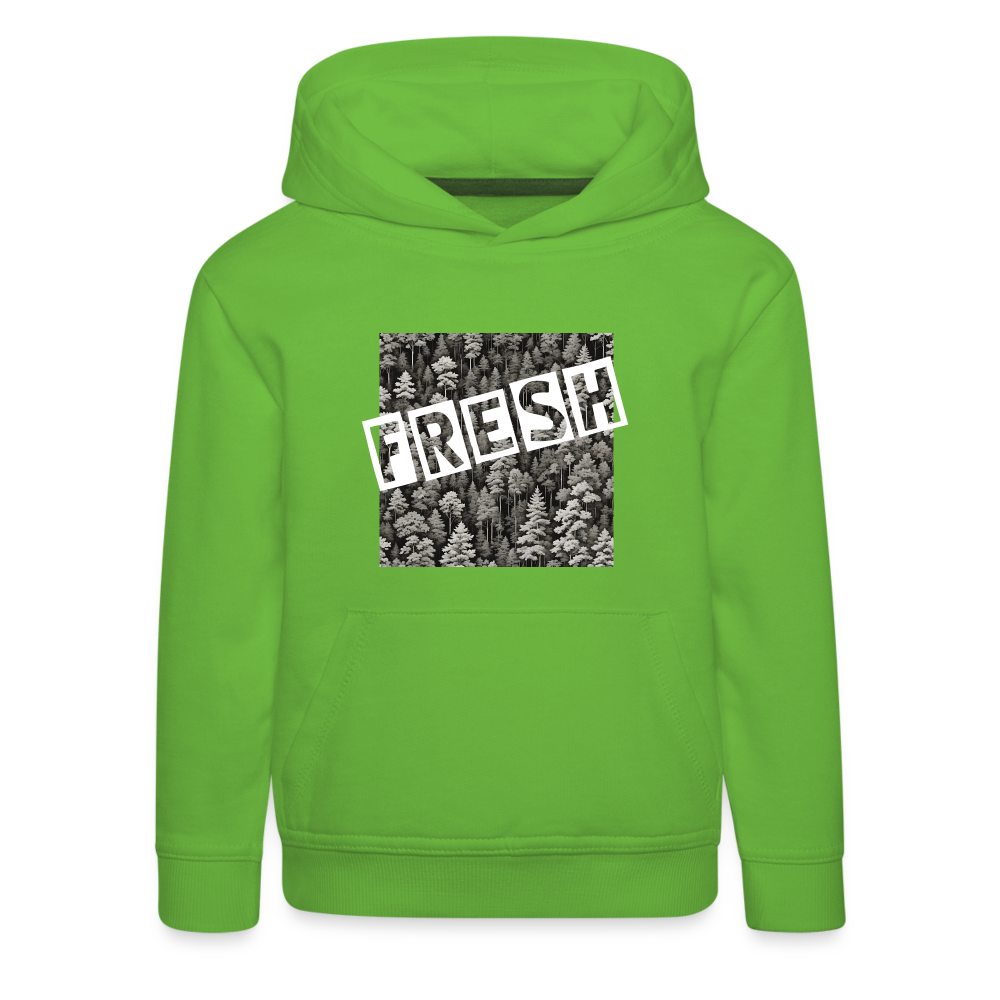 FRESH - CHILDREN'S HOODIE - light green