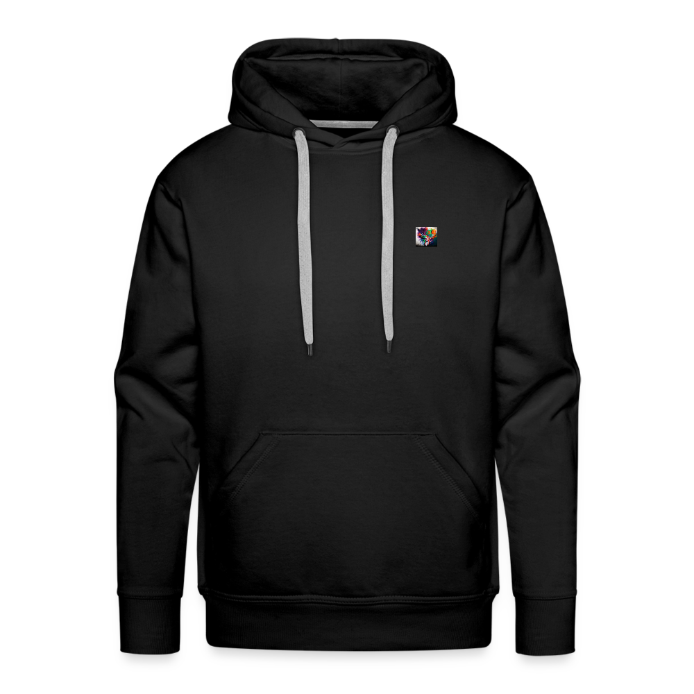 JR&LT TRADEMARKED - MEN'S HOODIE - black