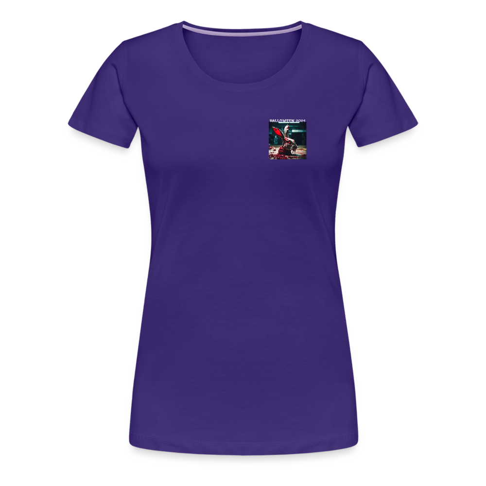 HALLOWEEN 2024 - WOMEN'S PREMIUM T-SHIRT - purple