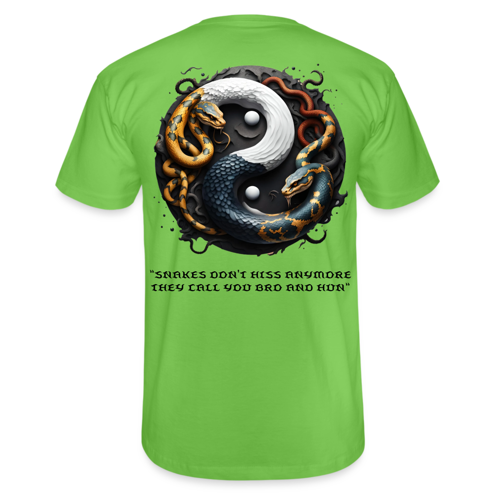 YING YANG - MEN'S CLASSIC T-SHIRT - light green