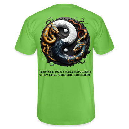 YING YANG - MEN'S CLASSIC T-SHIRT - light green