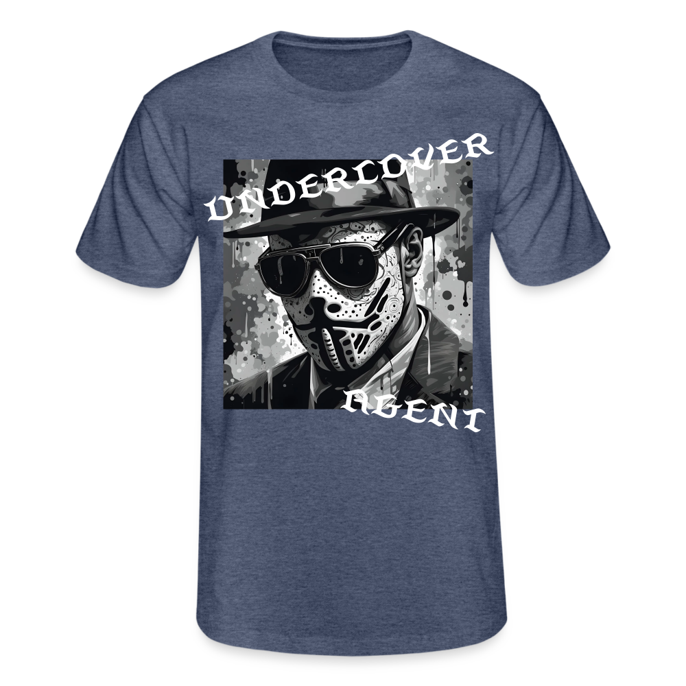 UNDERCOVER AGENT - MEN'S  CLASSIC T-SHIRT - heather navy