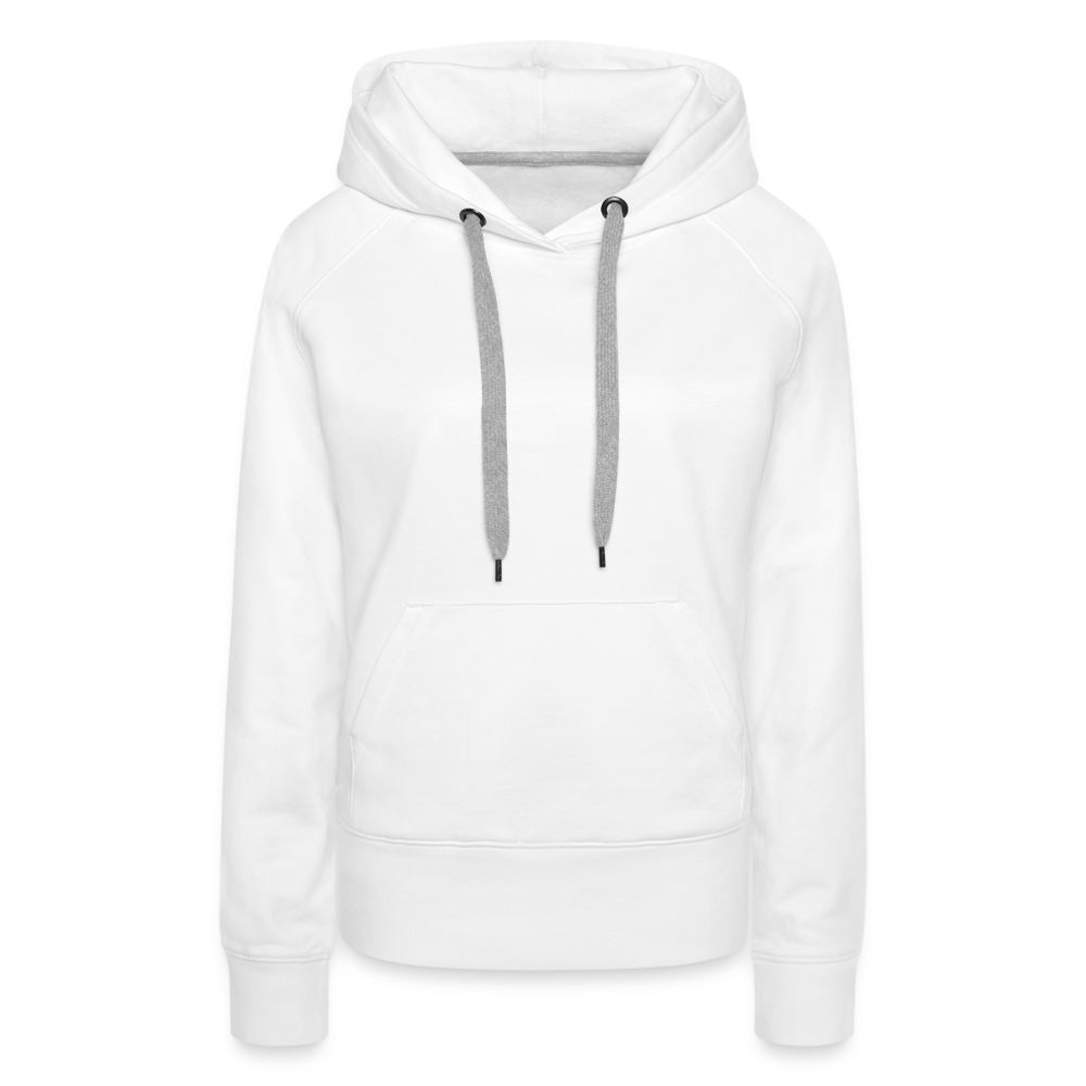 I'M OLD SKOOL MOTHERF'KER!! WOMEN'S HOODIE - white