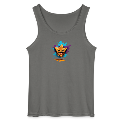 CHEESEY - MEN'S TANK TOP - charcoal grey