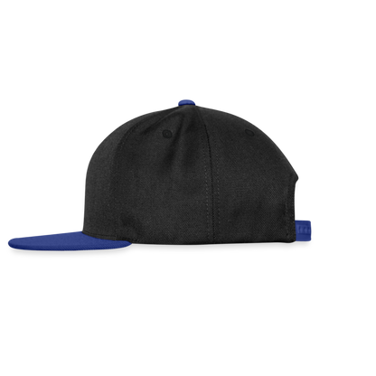 I'M OLD SCHOOL MOTHERF'KER!! SNAPBACK CAP - black/bright royal