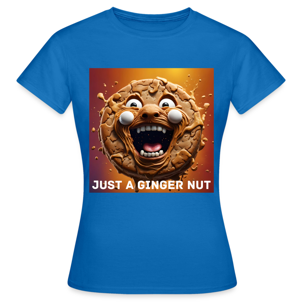 GINGER NUT - WOMEN'S CLASSIC T-SHIRT - royal blue