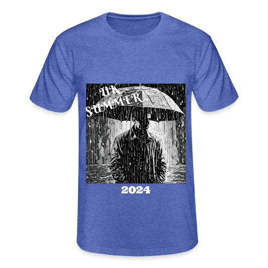 UK SUMMER 2024 -MEN'S CLASSIC T-SHIRT - heather blue