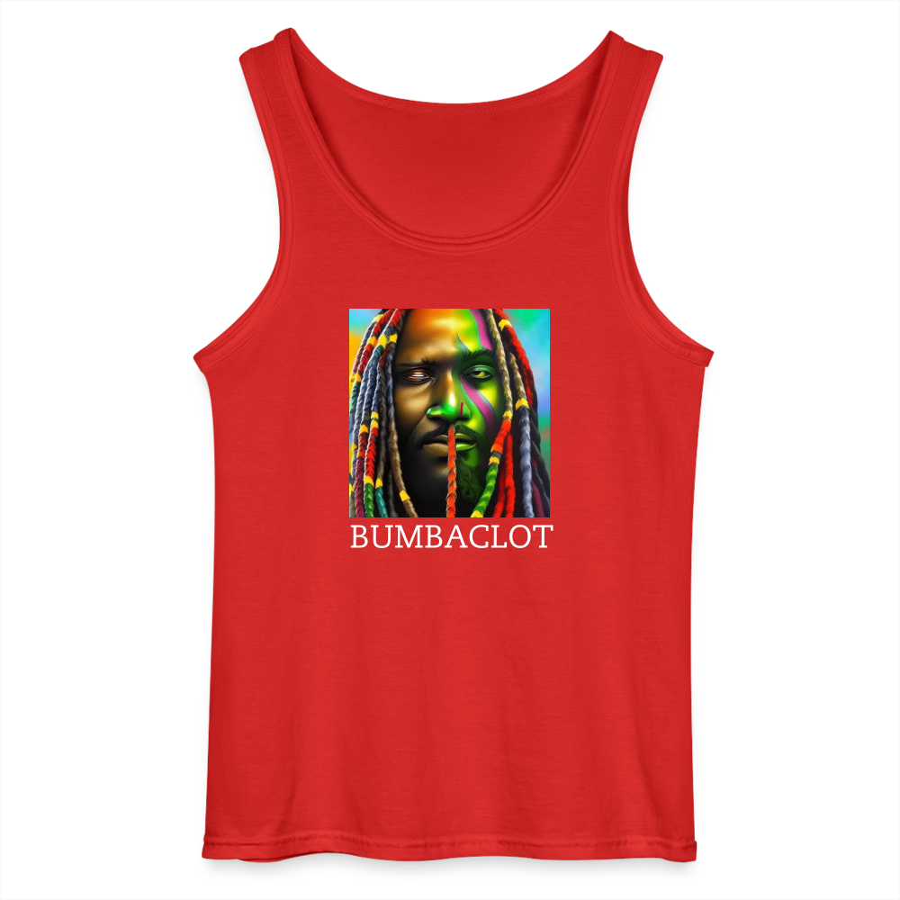 BUMBACLOT - MEN'S TANK TOP - red