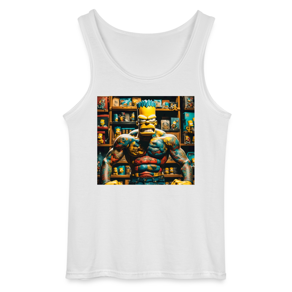 AGED 47 - MEN'S TANK TOP - white