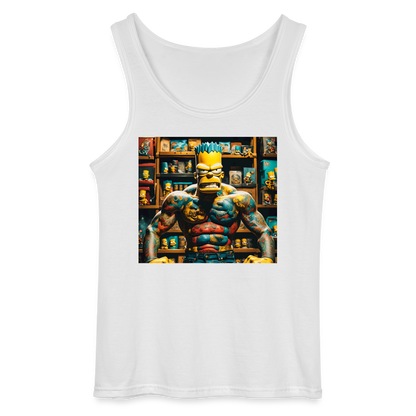 AGED 47 - MEN'S TANK TOP - white