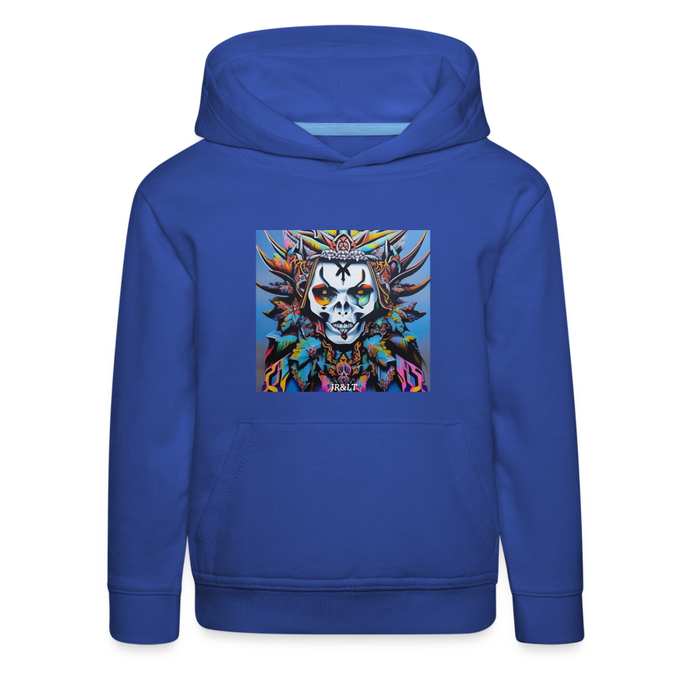 YUREI!! - CHILDREN'S HOODIE - royal blue