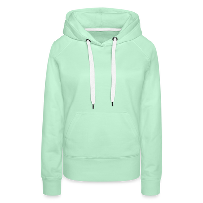 GORGEOUS & EMPOWERED - WOMEN'S HOODIE - light mint