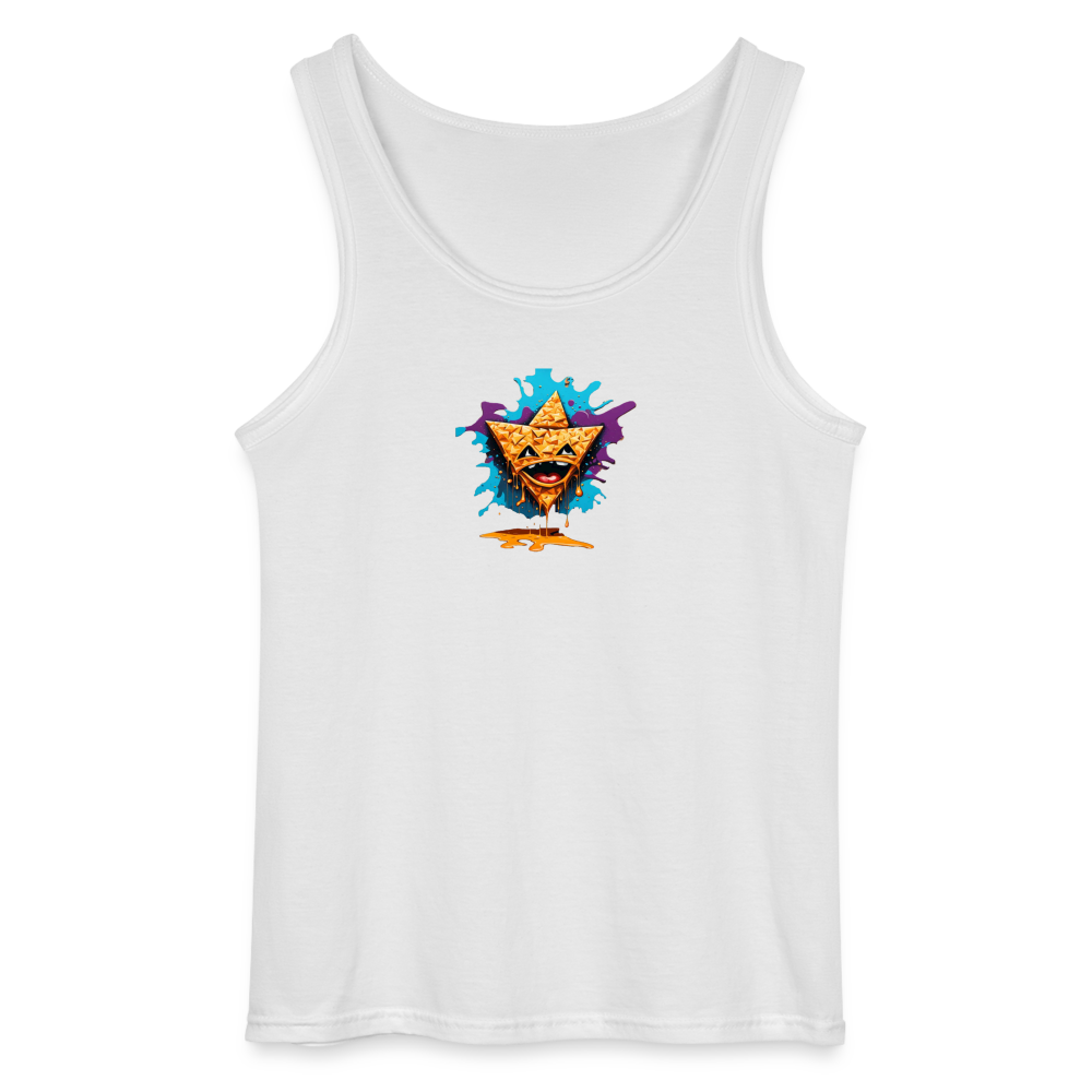 CHEESEY - MEN'S TANK TOP - white