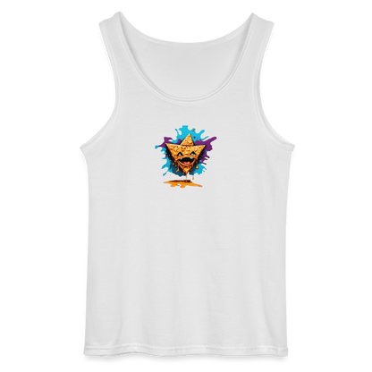 CHEESEY - MEN'S TANK TOP - white