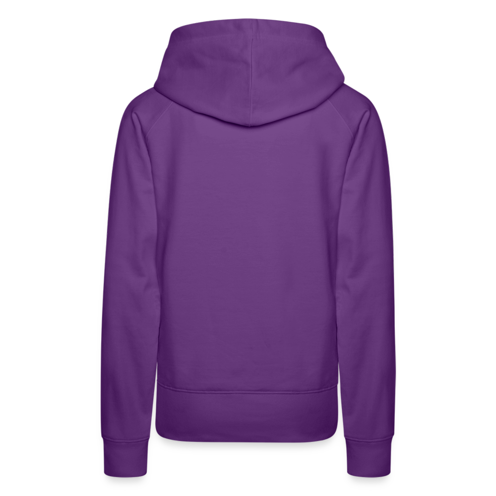 UNMEDICATED AND ON THE LOOSE!! WOMEN'S HOODIE - purple